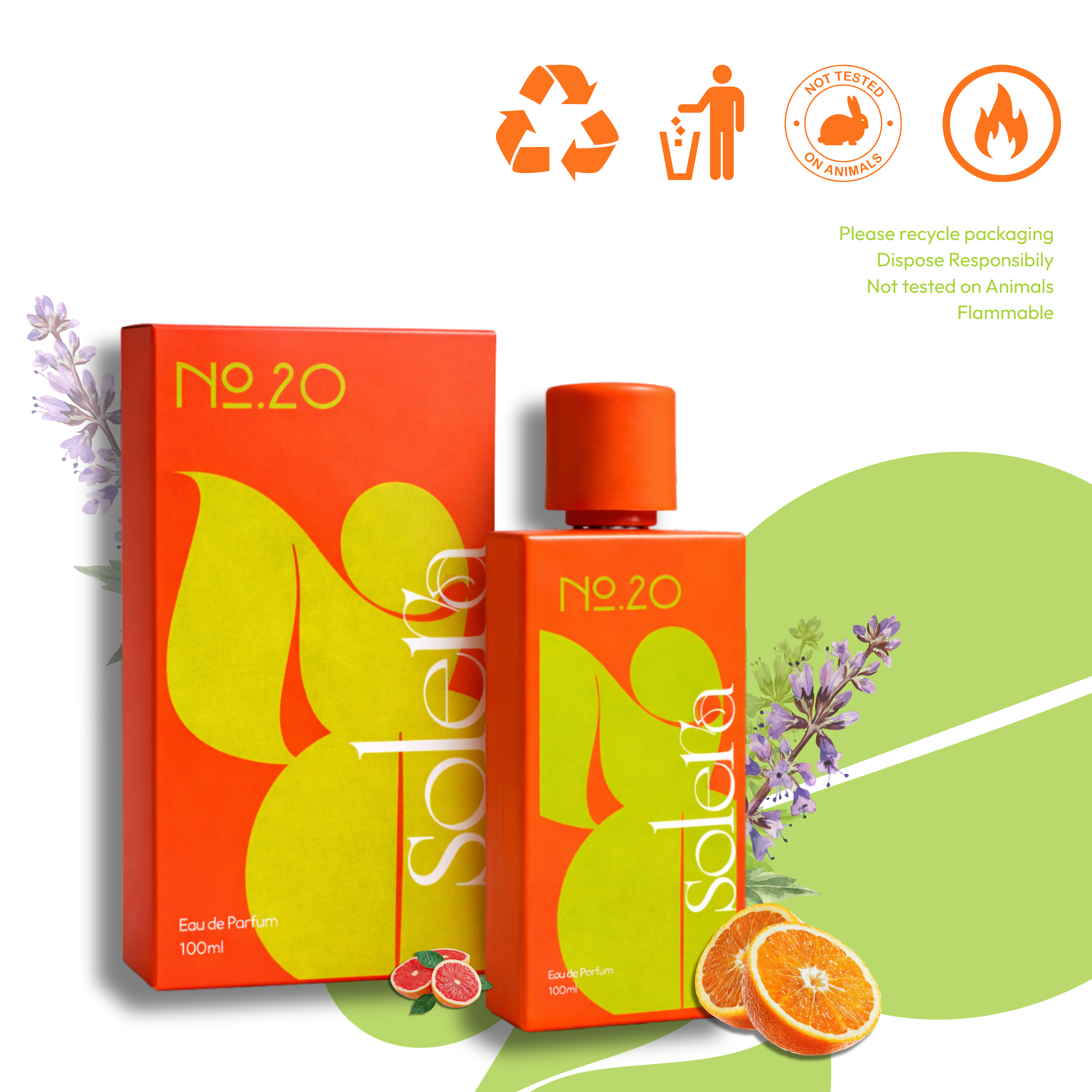 No.20 Eau De Parfum Unisex  – 100 ML Solera