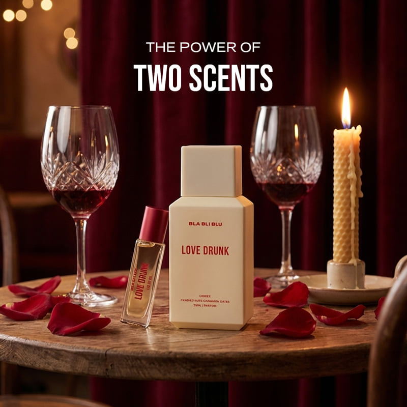 Love Drunk - 75ML Perfume + 8ML Pure Oil | Bla Bli Blu