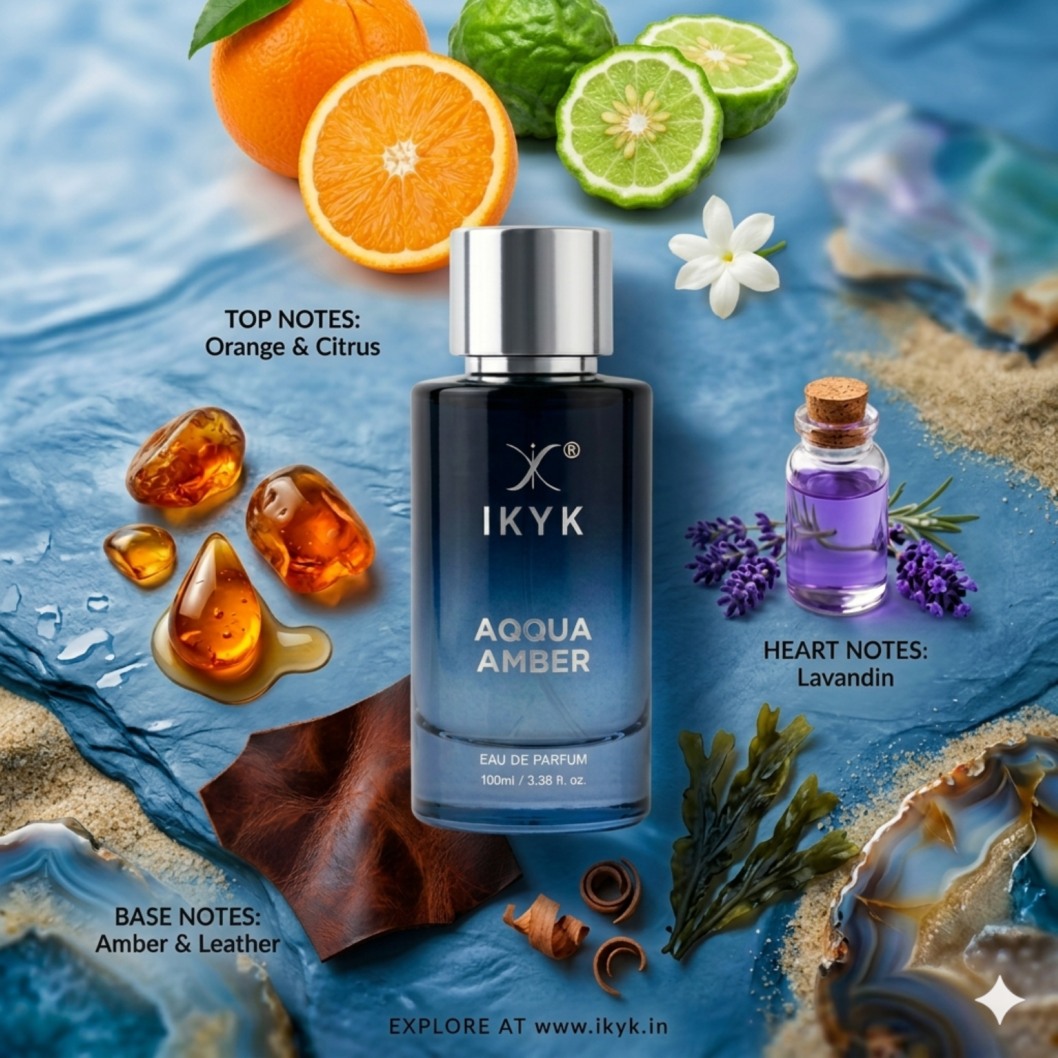 AQQUA AMBER | 100ml EDP | IKYK