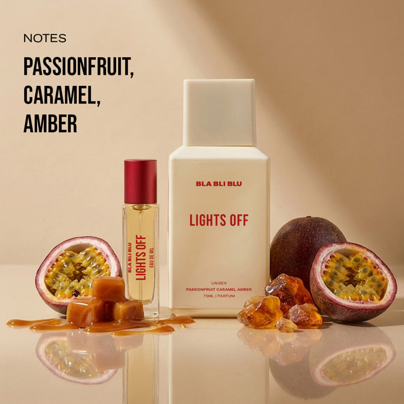 Lights Off - 75ML Perfume + 8ml Pure Oil | Bla Bli Blu