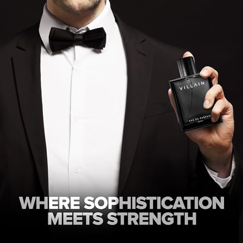 Villain Perfume For Men 100 Ml - Eau De Parfum - Premium Long Lasting Fragrance Spray - Woody & Spicy|B08GFM1X1Y