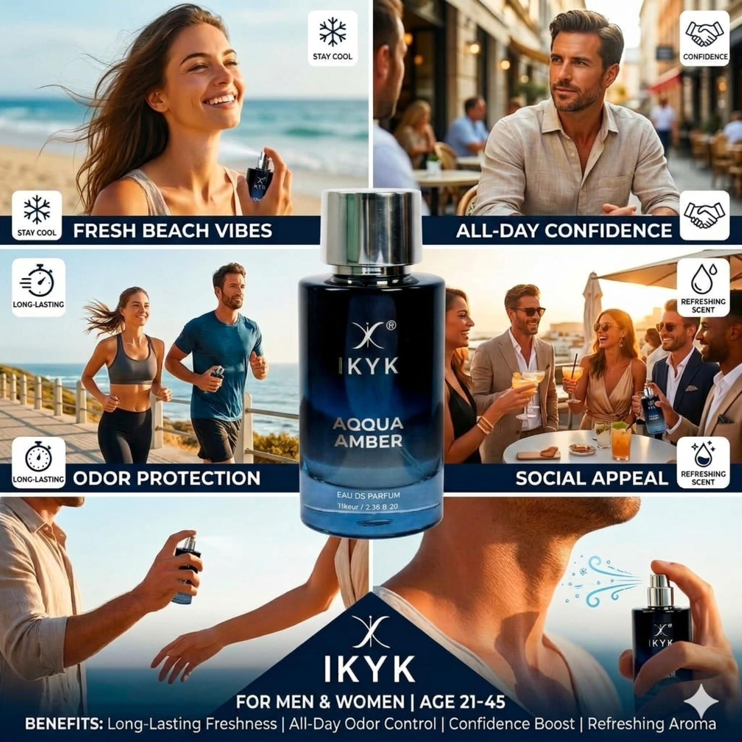 AQQUA AMBER | 100ml EDP | IKYK