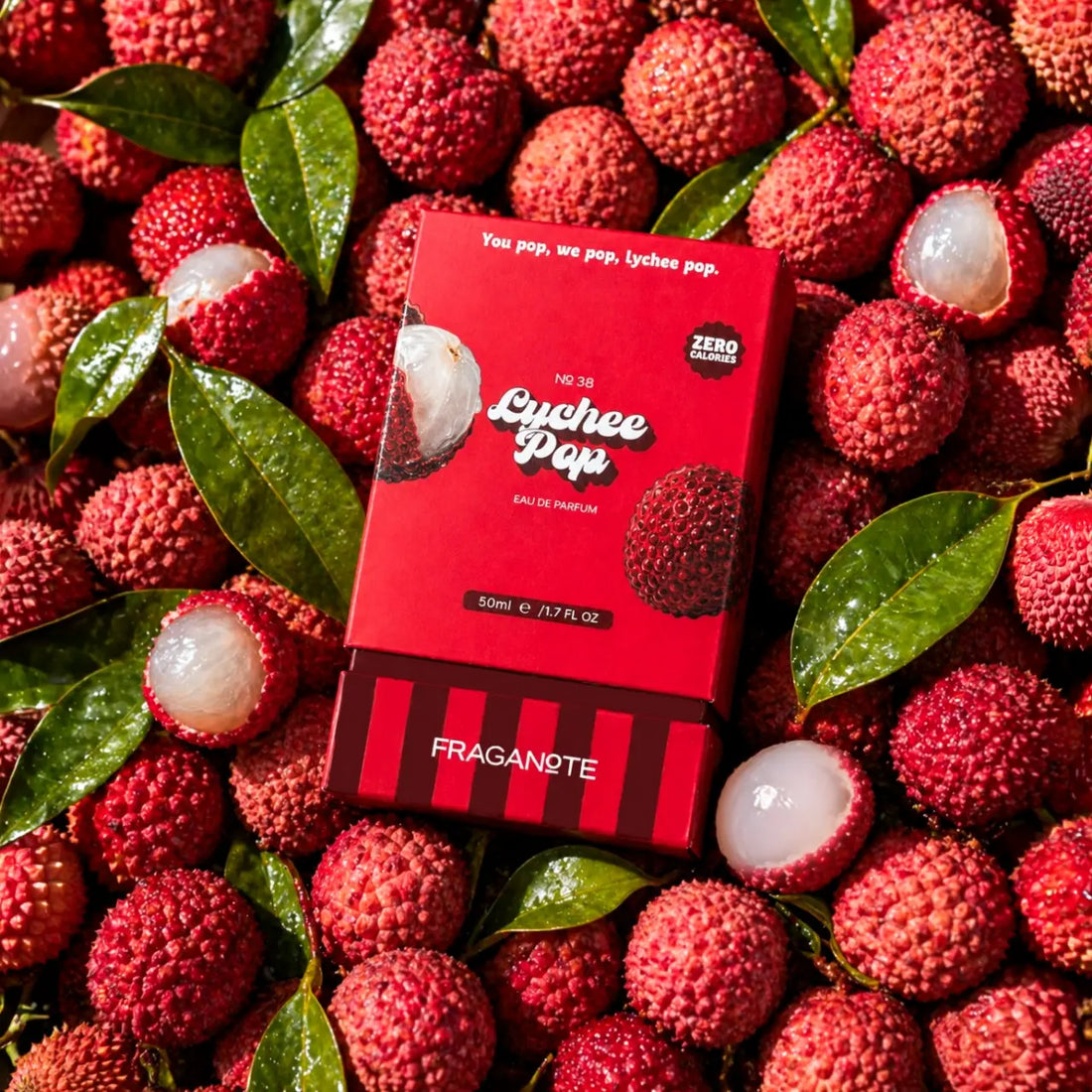 Lychee Pop fruity candy perfume inspired by carefree summer days